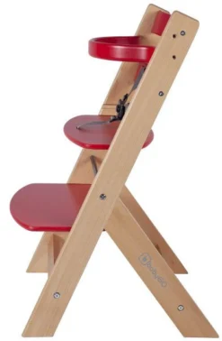 Babygo Family Naturel Meegroei Kinderstoel 5851 -Beste Babyproducten 25460 18301 18300 Babygo Step Chair Meegroei Kinderstoel Zijkant 4