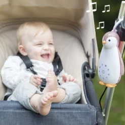 Zazu Zoe De Pinguin Grijs 3 In 1 Muziekdoosje ZA-ZOE-01 -Beste Babyproducten 31487874536 1de4c30e7c o
