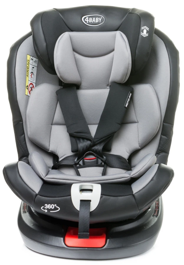 4Baby Roto-Fix Light Grey 360º 0-36 Kg Isofix Autostoel 10 4Baby Roto-Fix Light Grey 360º 0-36 Kg Isofix Autostoel - Afbeelding 10