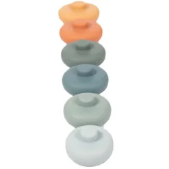 Bo Jungle B-Silicone Stacking Rounds Stapeltoren B930010 -Beste Babyproducten Bo Jungle B Silicone Stacking Rounds Stapeltoren B930010.3