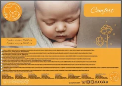 Cangaroo Comfort 88 X 88 Cm Boxmatras -Beste Babyproducten Cangaroo Comfort 88 x 88 cm Vierkant Matras 2