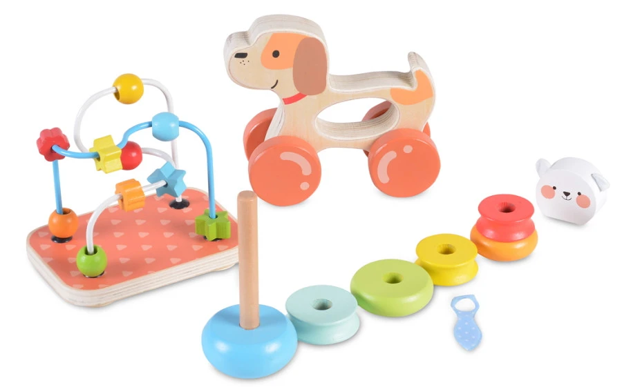 Cangaroo Houten Activiteiten Speelgoed Set 2203 1 Cangaroo Houten Activiteiten Speelgoed Set 2203