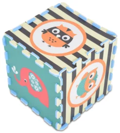 Cangaroo Olifant & Uil 9 Stuks Schuimrubberen Puzzelmat 3064 -Beste Babyproducten Cangaroo Olifant Uil 9 Stuks Schuimrubberen Puzzelmat 3064 3