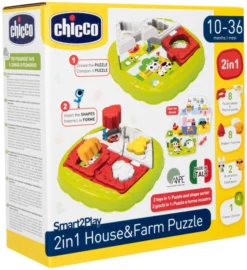 Chicco 2-in-1 Huispuzzel 00011085000000 -Beste Babyproducten Chicco 2 in 1 Huispuzzel 00011085000000 9
