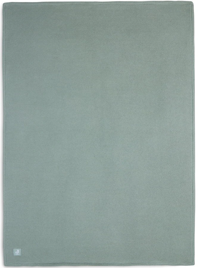 Jollein Basic Knit Forest Green / Fleece 100 X 150 Cm Ledikantdeken 517-522-65219 3 Jollein Basic Knit Forest Green / Fleece 100 X 150 Cm Ledikantdeken 517-522-65219 - Afbeelding 3