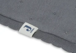 Jollein Pointelle Storm Grey 75 X 100 Cm Wiegdeken 516-511-66064 -Beste Babyproducten Jollein Pointelle Storm Grey 75 x 100 cm Wiegdeken 516 511 66064 4 shop