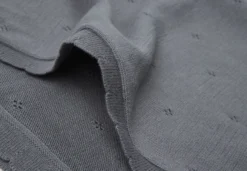 Jollein Pointelle Storm Grey 75 X 100 Cm Wiegdeken 516-511-66064 -Beste Babyproducten Jollein Pointelle Storm Grey 75 x 100 cm Wiegdeken 516 511 66064 6