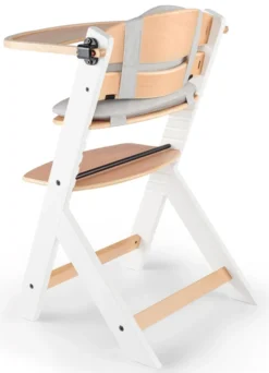 Kinderkraft Enock Wit/Naturel Houten Kinderstoel Met Zitverkleiner KHENOC0PWHT0000 -Beste Babyproducten Kinderkraft Enock White Kinderstoel met Zitverkleiner KHENOC0PWHT0000 5