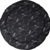 MamaLoes Marmer Zwart 90 Cm Rond Boxkleed ML020207