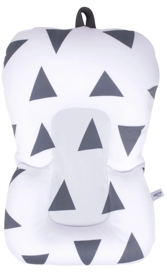 Sevibaby Cozy Triangle Grey Baby Badkussen 69-141 1 Sevibaby Cozy Triangle Grey Baby Badkussen 69-141