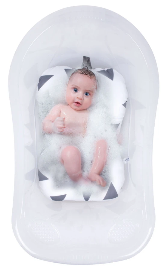 Sevibaby Cozy Triangle Grey Baby Badkussen 69-141 3 Sevibaby Cozy Triangle Grey Baby Badkussen 69-141 - Afbeelding 3