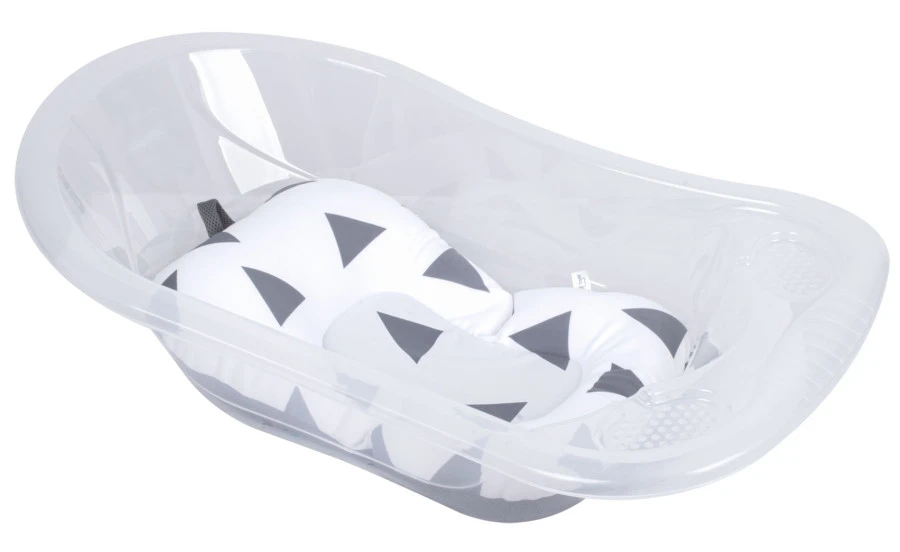 Sevibaby Cozy Triangle Grey Baby Badkussen 69-141 4 Sevibaby Cozy Triangle Grey Baby Badkussen 69-141 - Afbeelding 4