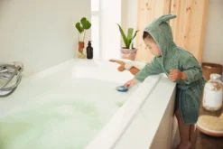 Jollein Pale Pink 1-2jr Badjas 060-808-00090 -Beste Babyproducten Sfeerfoto Badjas Jollein