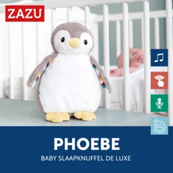 Zazu Phoebe De Pinguïn Ruis Slaaptrainer ZA-PHOEBE-01 -Beste Babyproducten Zazu Phoebe de Pinguin Ruis Slaaptrainer ZA PHOEBE 01 3