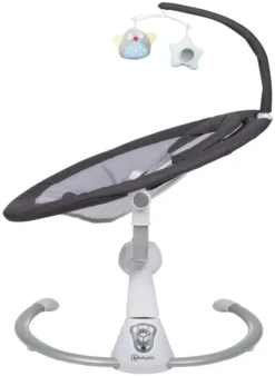 Babygo Homey Set Black/White Babyschommel En Kinderstoel 19014 -Beste Babyproducten babygo homey black swing babyschommel 190 1 1 4 1 3