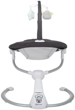 Babygo Homey Set Black/Grey Babyschommel En Kinderstoel 19012 -Beste Babyproducten babygo homey black swing babyschommel 190 1 5 1 1