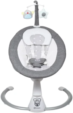 Babygo Homey Set Grey Babyschommel En Kinderstoel 19022 -Beste Babyproducten babygo homey grey swing babyschommel 109 2 1 1 1