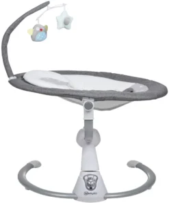 Babygo Homey Set Grey Babyschommel En Kinderstoel 19022 -Beste Babyproducten babygo homey grey swing babyschommel 109 2 4 1 1