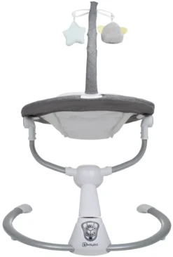 Babygo Homey Set Grey/White Babyschommel En Kinderstoel 19024 -Beste Babyproducten babygo homey grey swing babyschommel 109 2 6 1 3