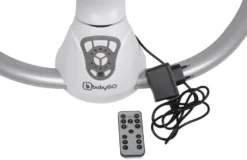 Babygo Homey Set Grey Babyschommel En Kinderstoel 19022 -Beste Babyproducten babygo homey grey swing babyschommel 109 2 8 1 1