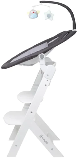 Babygo Homey Set Black/White Babyschommel En Kinderstoel 19014 -Beste Babyproducten babygo homey set dark greywhite babyschommel en kinderstoel 19014 4