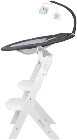 Babygo Homey Set Black/White Babyschommel En Kinderstoel 19014 -Beste Babyproducten babygo homey set dark greywhite babyschommel en kinderstoel 19014 5