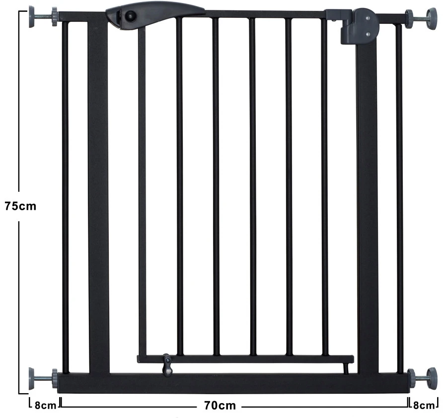 Babygo Safety Gate Black Traphek Klemhek 4052 5 Babygo Safety Gate Black Traphek Klemhek 4052 - Afbeelding 5