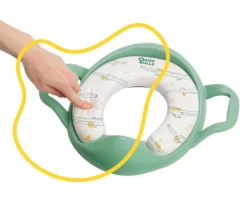 Badabulle Groen Toiletverkleiner Met Handgrepen B027008 -Beste Babyproducten badabulle groen toiletverkleiner met handgrepen b027008 4 1920x1920