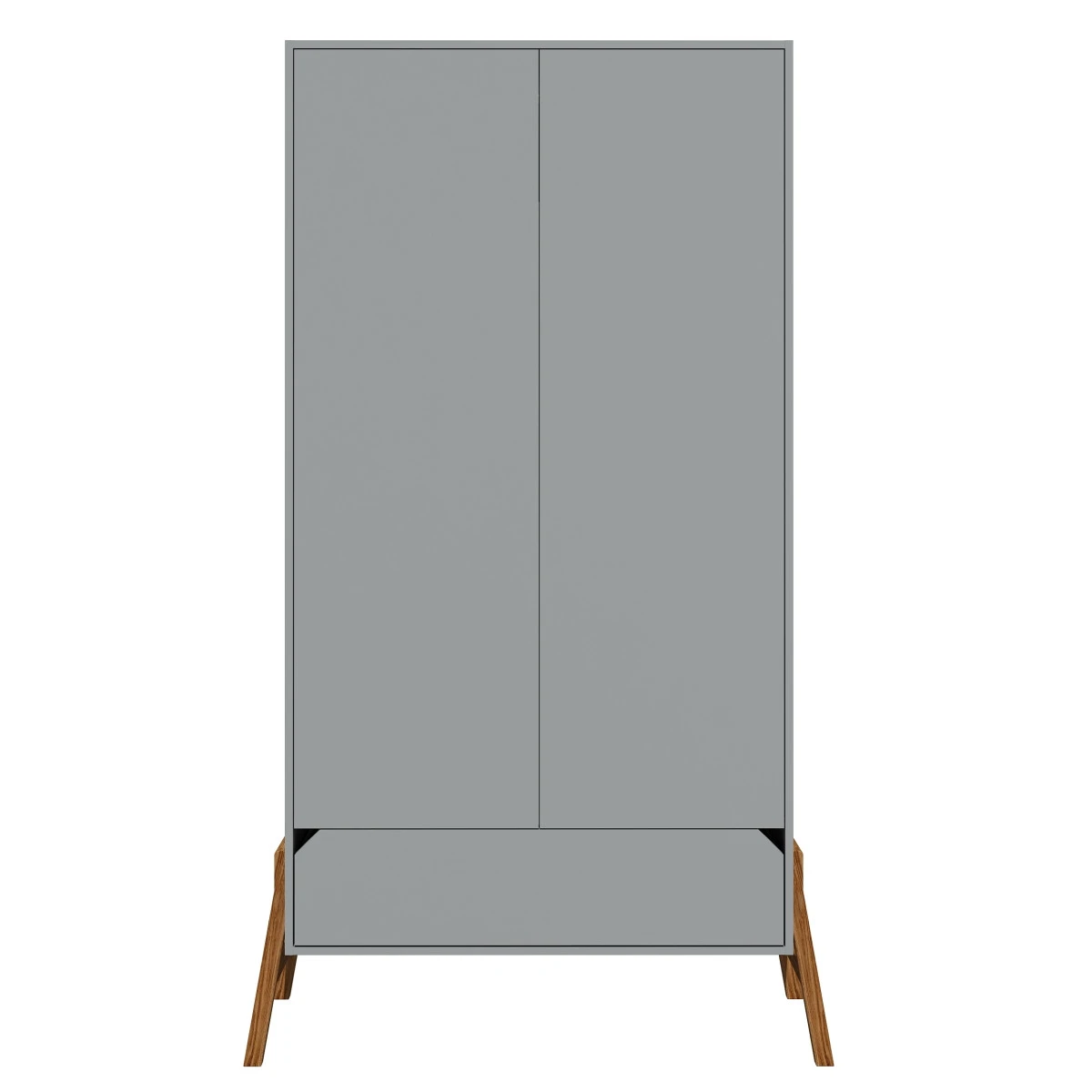 Bellamy Lotta Grey Babykamer: Ledikant/Juniorbed, Commode Met 6 Lades En 2-Deurskast 10 Bellamy Lotta Grey Babykamer: Ledikant/Juniorbed, Commode Met 6 Lades En 2-Deurskast - Afbeelding 10