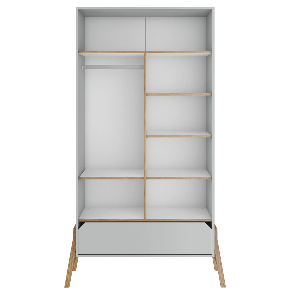 Bellamy Lotta Grey Babykamer: Ledikant/Juniorbed, Commode En 2-Deurskast 11 Bellamy Lotta Grey Babykamer: Ledikant/Juniorbed, Commode En 2-Deurskast - Afbeelding 11