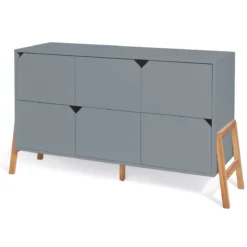 Bellamy Lotta Grey Babykamer: Ledikant/Juniorbed, Commode Met 6 Lades En 2-Deurskast 22 Bellamy Lotta Grey Babykamer: Ledikant/Juniorbed, Commode Met 6 Lades En 2-Deurskast -Beste Babyproducten bellamy lotta grey commode met 6 lades loszko6s 2 2