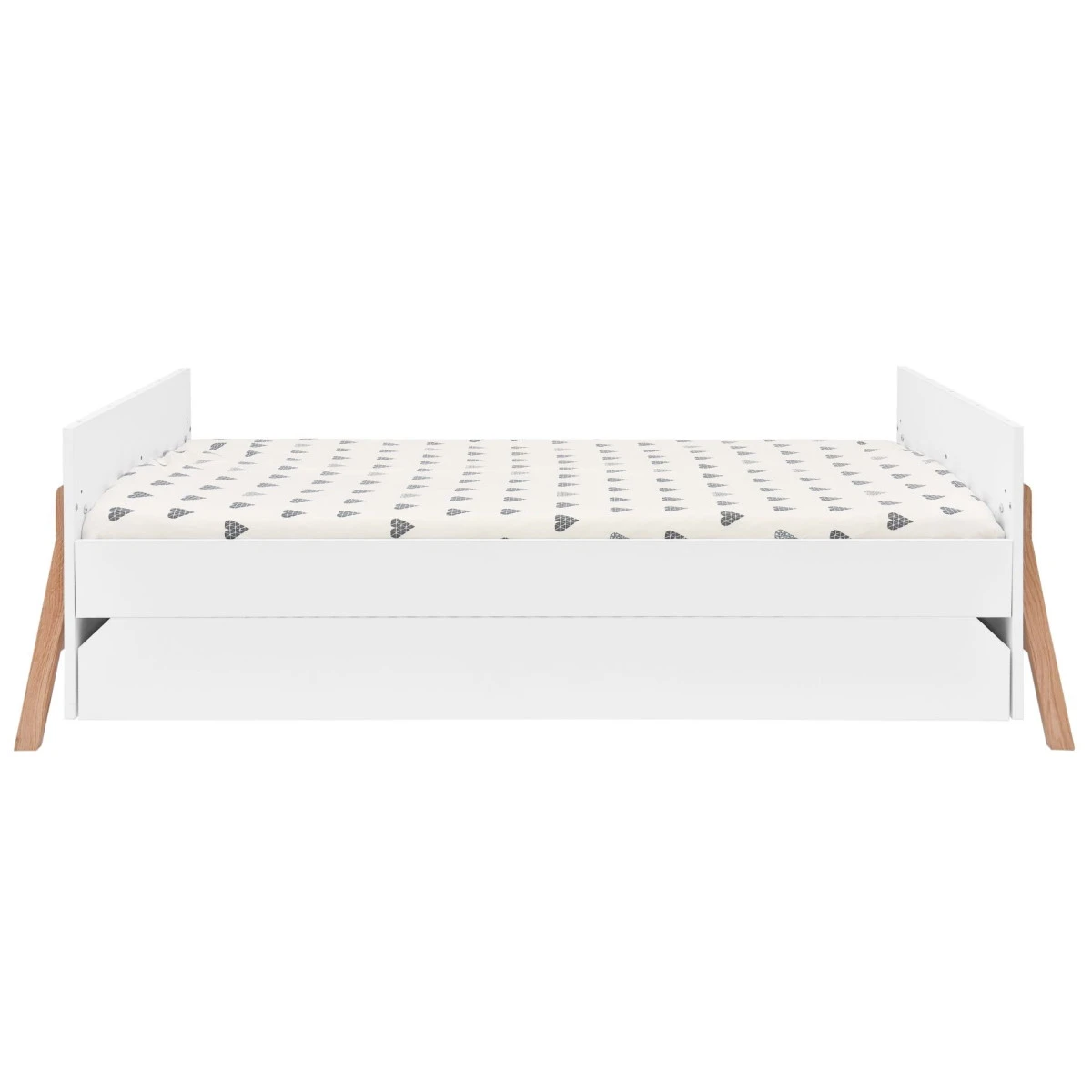 Bellamy Lotta Snow Babykamer: Ledikant/Juniorbed En Commode 5 Bellamy Lotta Snow Babykamer: Ledikant/Juniorbed En Commode - Afbeelding 5