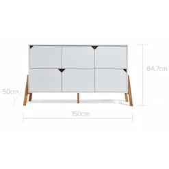Bellamy Lotta Snow Babykamer: Ledikant/Juniorbed En Commode Met 6 Lades 22 Bellamy Lotta Snow Babykamer: Ledikant/Juniorbed En Commode Met 6 Lades -Beste Babyproducten bellamy lotta snow commode met 6 lades lobiko6s 3 1