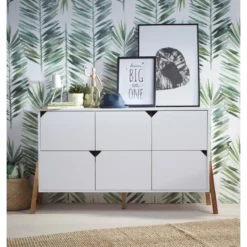 Bellamy Lotta Snow Commode Met 6 Lades LOBIKO6S -Beste Babyproducten bellamy lotta snow commode met 6 lades lobiko6s 4