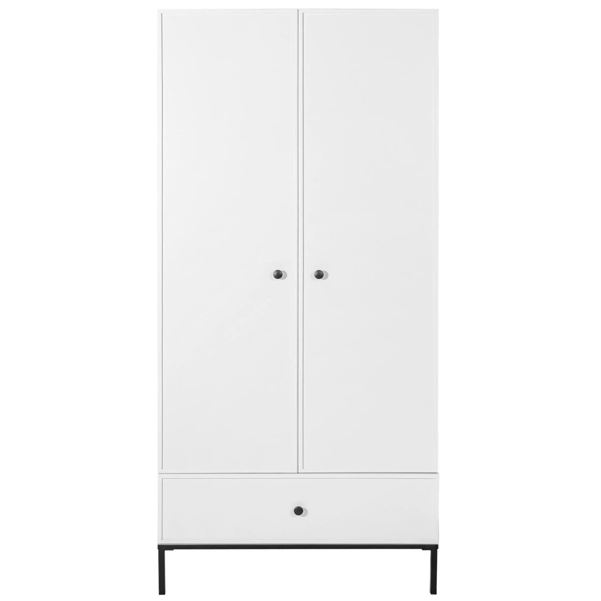 Bellamy Lumi White Babykamer: Ledikant/Juniorbed, Commode En 2-Deurskast 10 Bellamy Lumi White Babykamer: Ledikant/Juniorbed, Commode En 2-Deurskast - Afbeelding 10