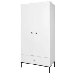 Bellamy Lumi White Babykamer: Ledikant/Juniorbed, Commode En 2-Deurskast 30 Bellamy Lumi White Babykamer: Ledikant/Juniorbed, Commode En 2-Deurskast -Beste Babyproducten bellamy lumi white 2 deurskast lubisz2d 2 1