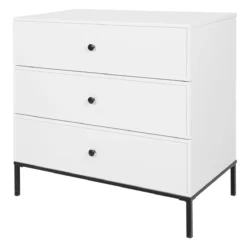 Bellamy Lumi White Babykamer: Ledikant/Juniorbed, Commode En 2-Deurskast 28 Bellamy Lumi White Babykamer: Ledikant/Juniorbed, Commode En 2-Deurskast -Beste Babyproducten bellamy lumi white commode lubikomo 2 2