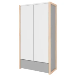 Bellamy Pinette Babykamer: Ledikant/Juniorbed, Commode En 2-Deurskast -Beste Babyproducten bellamy pinette 2 deurskast pibssz2d 1 1