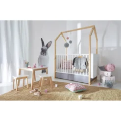 Bellamy Pinette Babykamer: Ledikant/Juniorbed, Commode En 2-Deurskast -Beste Babyproducten bellamy pinette babykamer 03 2
