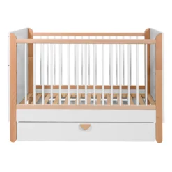 Bellamy Ratata Babykamer: Ledikant, Commode En 2-Deurskast -Beste Babyproducten bellamy ratata 60 x 120 cm ledikant rabilo60 18 2