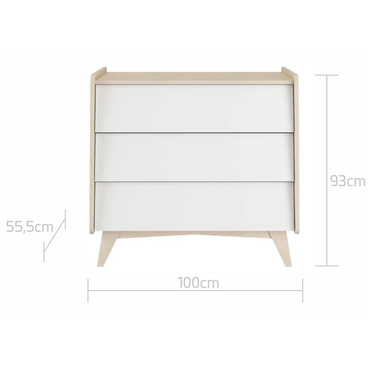Bellamy So Sixty Babykamer: Ledikant/Juniorbed En Commode 12 Bellamy So Sixty Babykamer: Ledikant/Juniorbed En Commode - Afbeelding 12