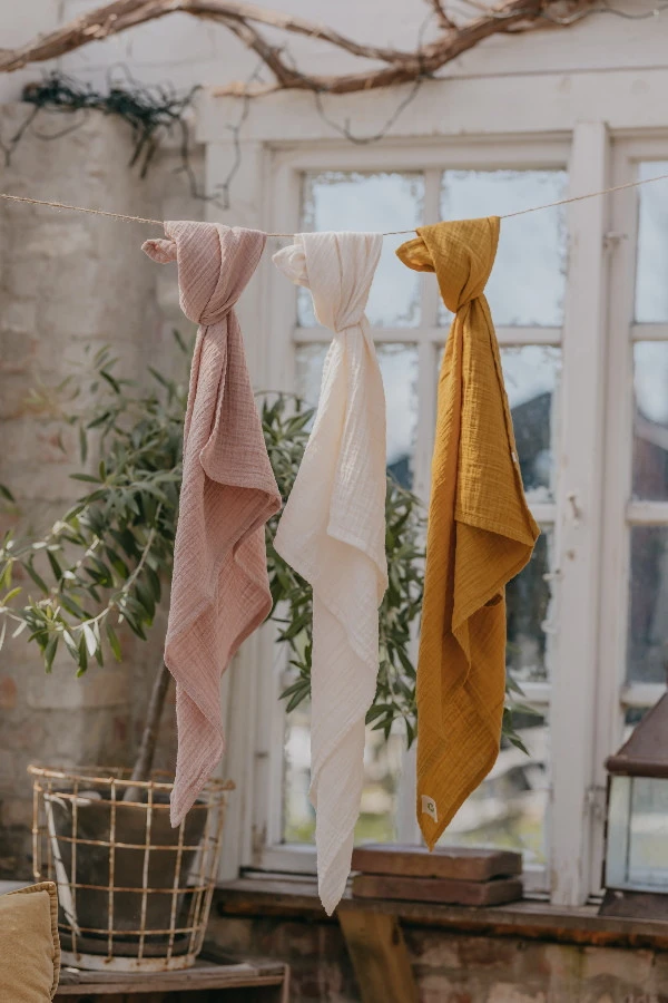 Bibs Swaddle Blush 120 X 120 Cm Hydrofiel Multidoek 9402244 3 Bibs Swaddle Blush 120 X 120 Cm Hydrofiel Multidoek 9402244 - Afbeelding 3