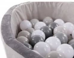 Bo Jungle B-Ball Pit Grijs Ballenbak B910620 -Beste Babyproducten bo jungle b ball pit grijs ballenbak b910620 2