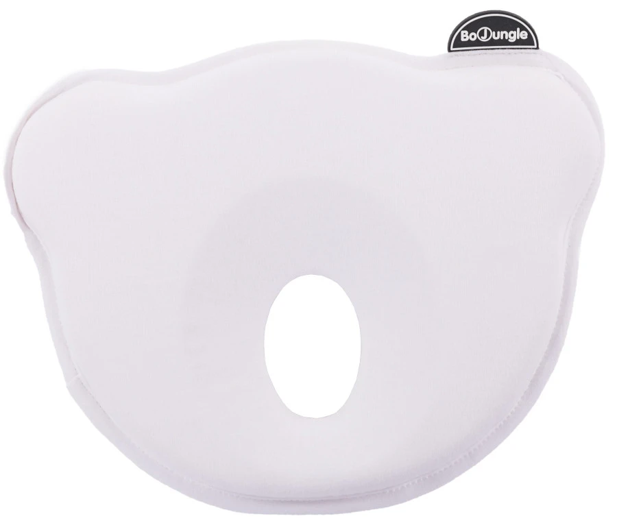 Bo Jungle B-Cosy Jersey Wit Ergonomisch Hoofdkussentje B800320 1 Bo Jungle B-Cosy Jersey Wit Ergonomisch Hoofdkussentje B800320