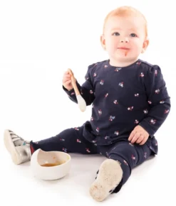 Bo Jungle B-Suction Bowl Grijs Kommetje Met Lepel B500600 -Beste Babyproducten bo jungle b suction bowl grijs kommetje met lepel b500600 3