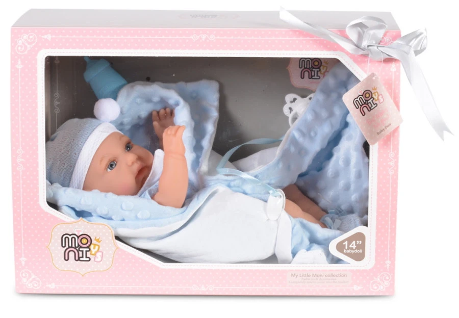 Cangaroo Blauw 36cm Pop 8555 3 Cangaroo Blauw 36cm Pop 8555 - Afbeelding 3