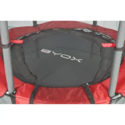 Cangaroo Hop Rood 140 Cm Trampoline Met Net -Beste Babyproducten cangaroo byox hop rood 140 cm trampoline met net 1