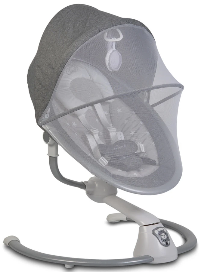 Cangaroo Cloud Grey Stars Swing Elektrische Babyschommel 48123 4 Cangaroo Cloud Grey Stars Swing Elektrische Babyschommel 48123 - Afbeelding 4
