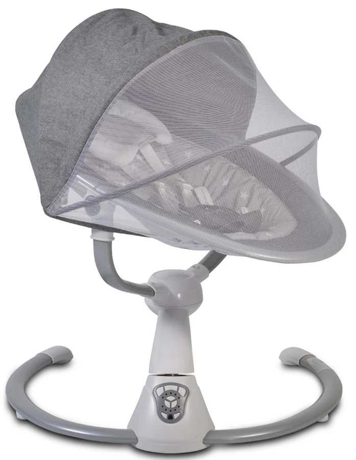 Cangaroo Cloud Grey Stars Swing Elektrische Babyschommel 48123 5 Cangaroo Cloud Grey Stars Swing Elektrische Babyschommel 48123 - Afbeelding 5