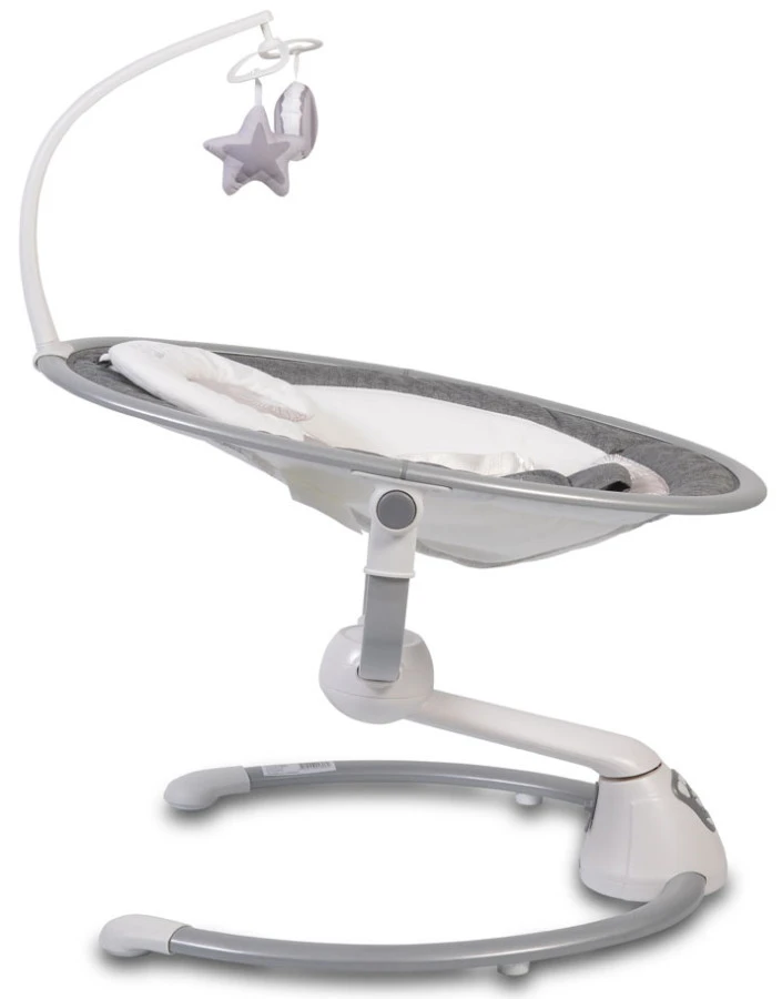 Cangaroo Cloud Grey Stars Swing Elektrische Babyschommel 48123 6 Cangaroo Cloud Grey Stars Swing Elektrische Babyschommel 48123 - Afbeelding 6